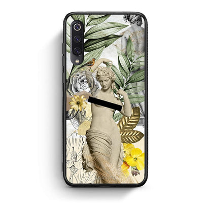 Xiaomi Mi 9 Woman Statue θήκη από τη Smartfits με σχέδιο στο πίσω μέρος και μαύρο περίβλημα | Smartphone case with colorful back and black bezels by Smartfits