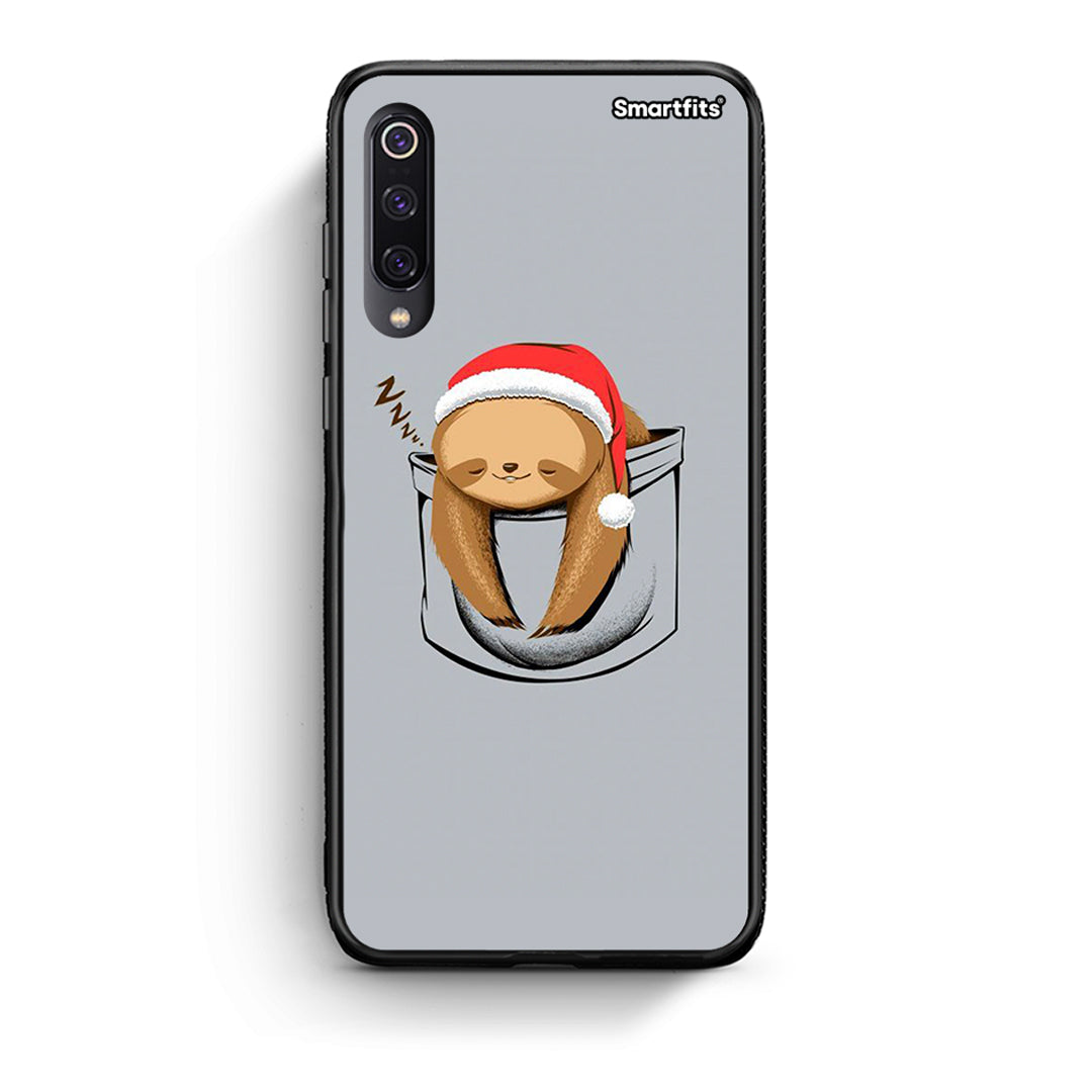 Xiaomi Mi 9 Xmas Zzzz θήκη από τη Smartfits με σχέδιο στο πίσω μέρος και μαύρο περίβλημα | Smartphone case with colorful back and black bezels by Smartfits