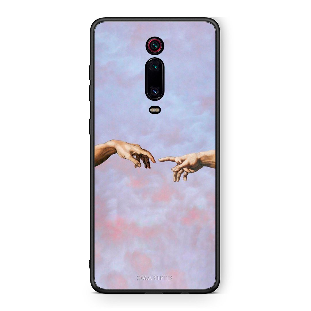 Xiaomi Mi 9T Adam Hand θήκη από τη Smartfits με σχέδιο στο πίσω μέρος και μαύρο περίβλημα | Smartphone case with colorful back and black bezels by Smartfits