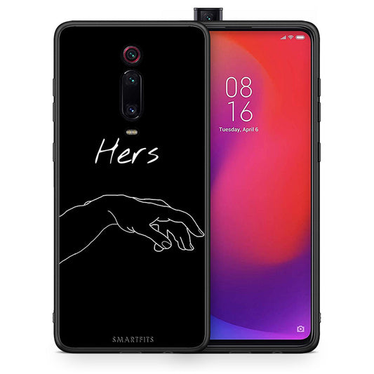Θήκη Αγίου Βαλεντίνου Xiaomi Mi 9T Aeshetic Love 1 από τη Smartfits με σχέδιο στο πίσω μέρος και μαύρο περίβλημα | Xiaomi Mi 9T Aeshetic Love 1 case with colorful back and black bezels