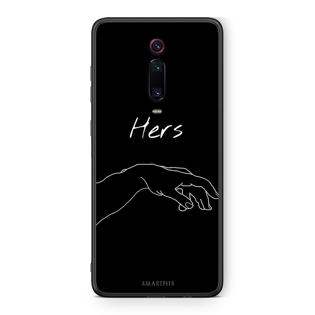 Xiaomi Mi 9T Aeshetic Love 1 Θήκη Αγίου Βαλεντίνου από τη Smartfits με σχέδιο στο πίσω μέρος και μαύρο περίβλημα | Smartphone case with colorful back and black bezels by Smartfits