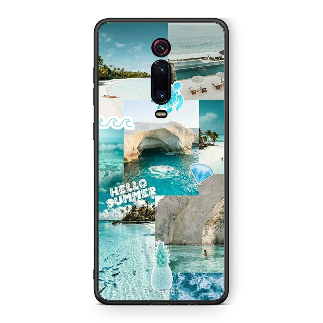 Xiaomi Mi 9T Aesthetic Summer Θήκη από τη Smartfits με σχέδιο στο πίσω μέρος και μαύρο περίβλημα | Smartphone case with colorful back and black bezels by Smartfits