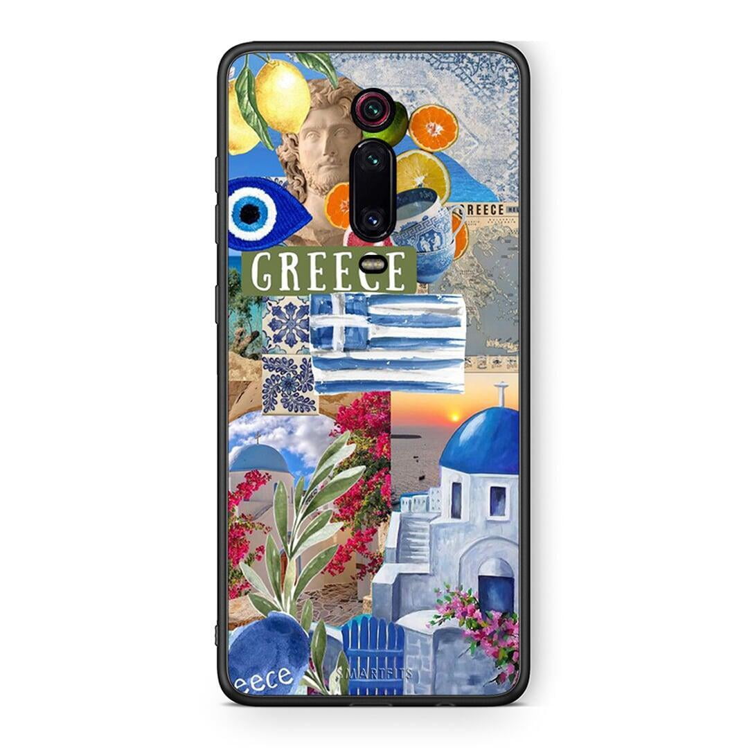 Xiaomi Mi 9T All Greek Θήκη από τη Smartfits με σχέδιο στο πίσω μέρος και μαύρο περίβλημα | Smartphone case with colorful back and black bezels by Smartfits