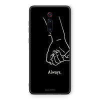 Thumbnail for Xiaomi Mi 9T Always & Forever 1 Θήκη Αγίου Βαλεντίνου από τη Smartfits με σχέδιο στο πίσω μέρος και μαύρο περίβλημα | Smartphone case with colorful back and black bezels by Smartfits