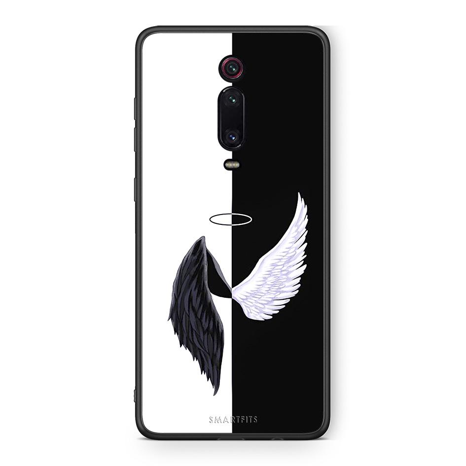 Xiaomi Mi 9T Angels Demons θήκη από τη Smartfits με σχέδιο στο πίσω μέρος και μαύρο περίβλημα | Smartphone case with colorful back and black bezels by Smartfits