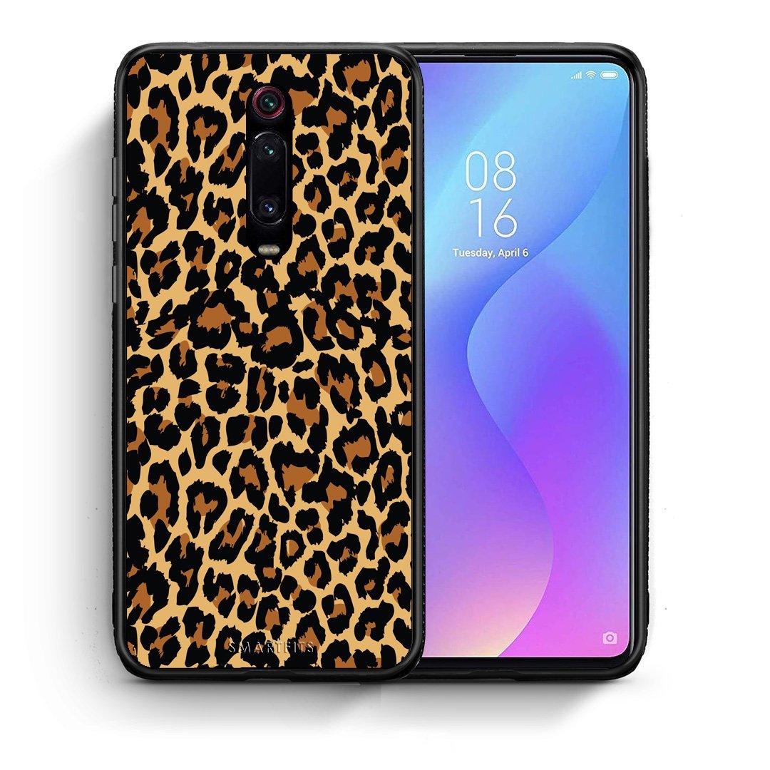 Θήκη Xiaomi Redmi K20/K20 Pro Leopard Animal από τη Smartfits με σχέδιο στο πίσω μέρος και μαύρο περίβλημα | Xiaomi Redmi K20/K20 Pro Leopard Animal case with colorful back and black bezels