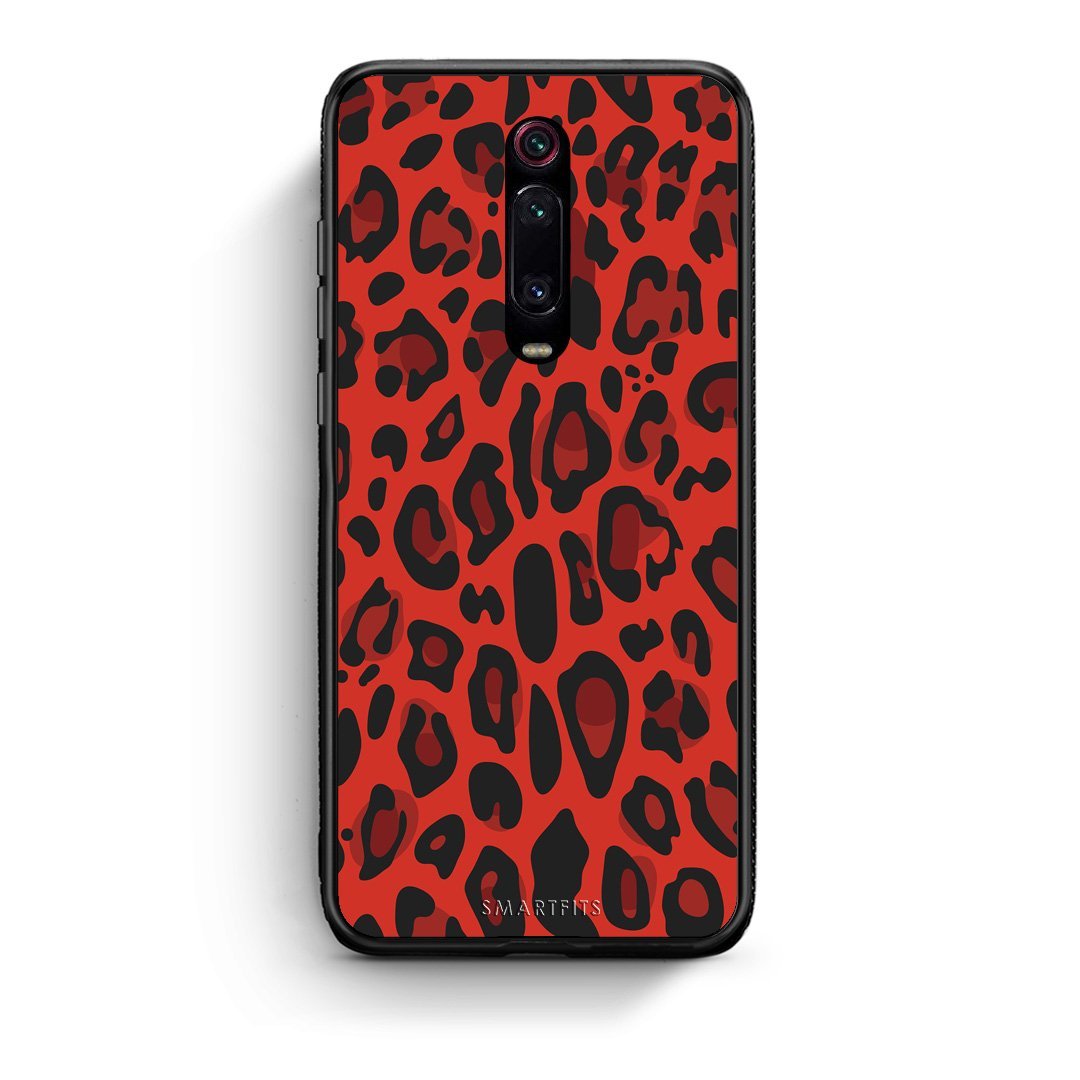 4 - Xiaomi Mi 9T Red Leopard Animal case, cover, bumper