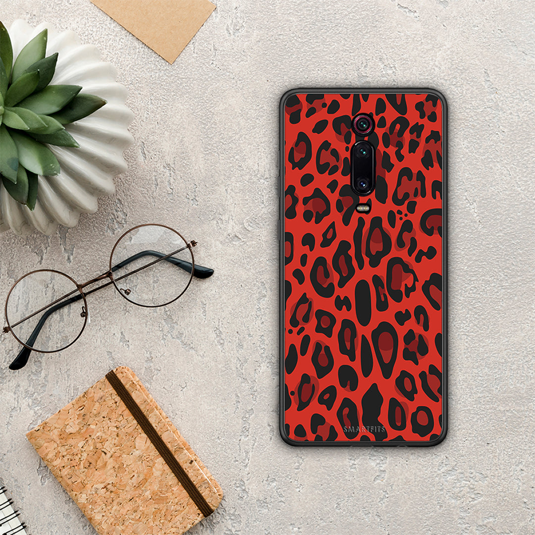 Animal Red Leopard - Xiaomi Mi 9T / 9T Pro θήκη