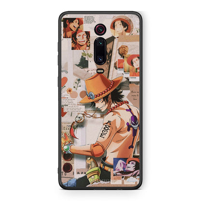 Xiaomi Mi 9T Anime Collage θήκη από τη Smartfits με σχέδιο στο πίσω μέρος και μαύρο περίβλημα | Smartphone case with colorful back and black bezels by Smartfits