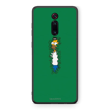 Xiaomi Mi 9T Bush Man Θήκη Αγίου Βαλεντίνου από τη Smartfits με σχέδιο στο πίσω μέρος και μαύρο περίβλημα | Smartphone case with colorful back and black bezels by Smartfits