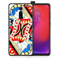 Thumbnail for Θήκη Xiaomi Redmi K20/K20 Pro Card Love από τη Smartfits με σχέδιο στο πίσω μέρος και μαύρο περίβλημα | Xiaomi Redmi K20/K20 Pro Card Love case with colorful back and black bezels