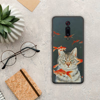 Thumbnail for Cat Goldfish - Xiaomi Mi 9T / 9T Pro θήκη