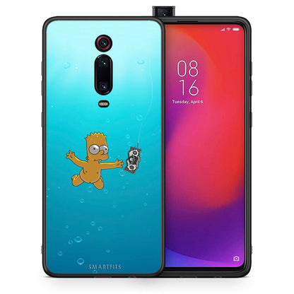 Θήκη Xiaomi Redmi K20/K20 Pro Chasing Money από τη Smartfits με σχέδιο στο πίσω μέρος και μαύρο περίβλημα | Xiaomi Redmi K20/K20 Pro Chasing Money case with colorful back and black bezels