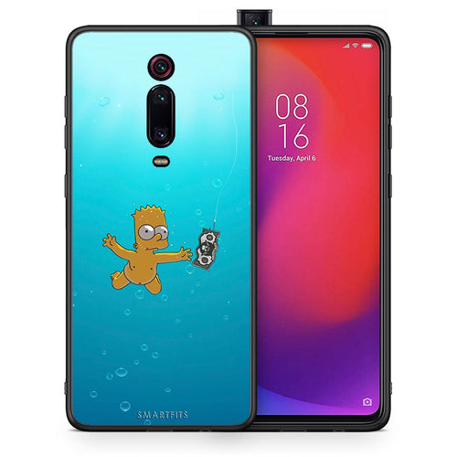 Θήκη Xiaomi Mi 9T Chasing Money από τη Smartfits με σχέδιο στο πίσω μέρος και μαύρο περίβλημα | Xiaomi Mi 9T Chasing Money case with colorful back and black bezels