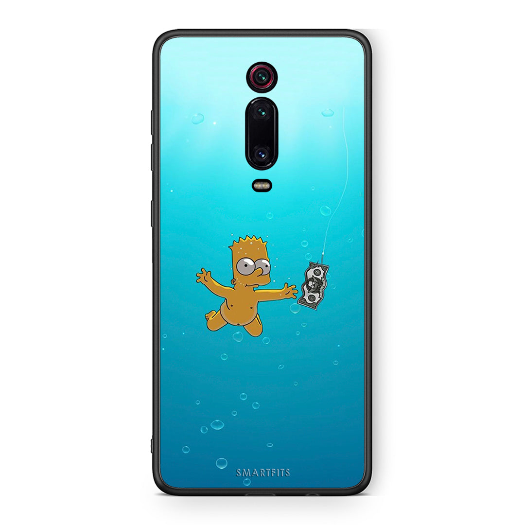 Xiaomi Mi 9T Chasing Money θήκη από τη Smartfits με σχέδιο στο πίσω μέρος και μαύρο περίβλημα | Smartphone case with colorful back and black bezels by Smartfits