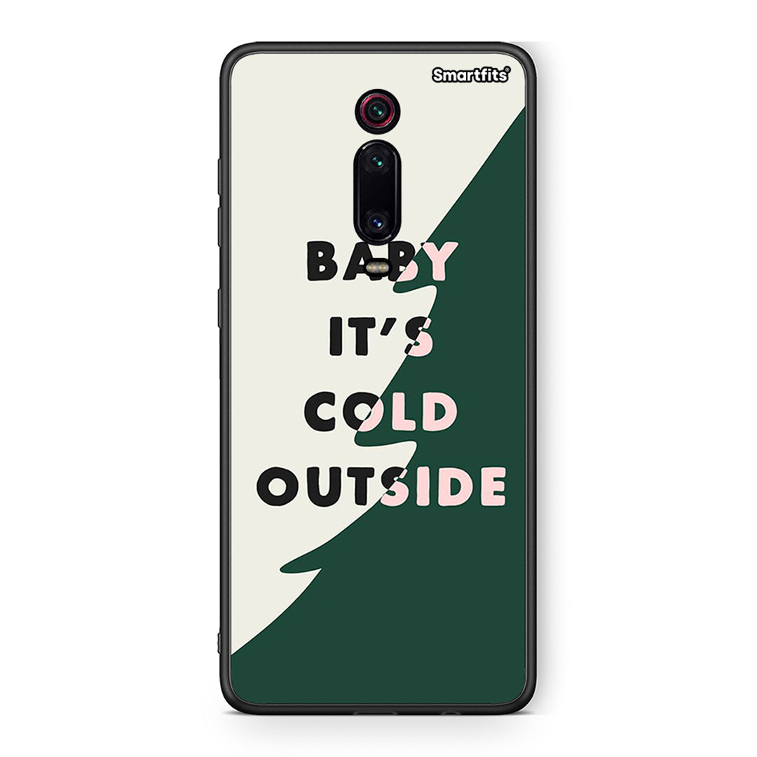 Xiaomi Mi 9T Cold Outside θήκη από τη Smartfits με σχέδιο στο πίσω μέρος και μαύρο περίβλημα | Smartphone case with colorful back and black bezels by Smartfits