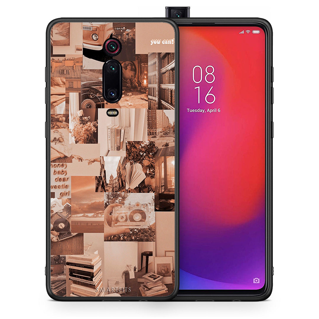 Θήκη Αγίου Βαλεντίνου Xiaomi Redmi K20 / K20 Pro Collage You Can από τη Smartfits με σχέδιο στο πίσω μέρος και μαύρο περίβλημα | Xiaomi Redmi K20 / K20 Pro Collage You Can case with colorful back and black bezels