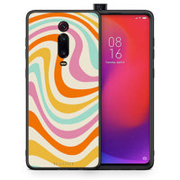 Thumbnail for Θήκη Xiaomi Redmi K20/K20 Pro Colourful Waves από τη Smartfits με σχέδιο στο πίσω μέρος και μαύρο περίβλημα | Xiaomi Redmi K20/K20 Pro Colourful Waves case with colorful back and black bezels