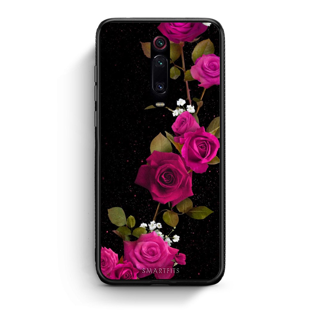 4 - Xiaomi Mi 9T Red Roses Flower case, cover, bumper