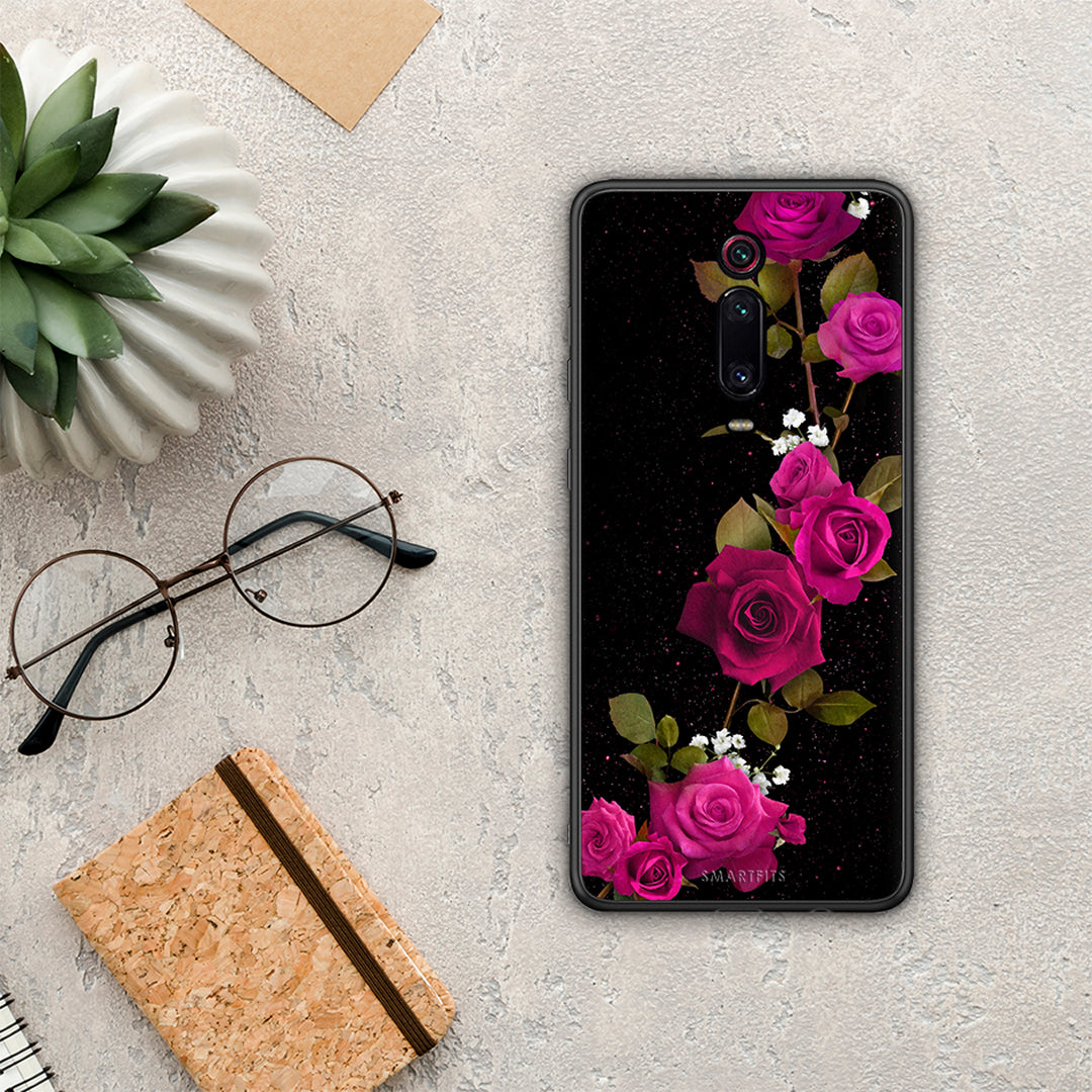 Flower Red Roses - Xiaomi Redmi K20 / K20 Pro θήκη