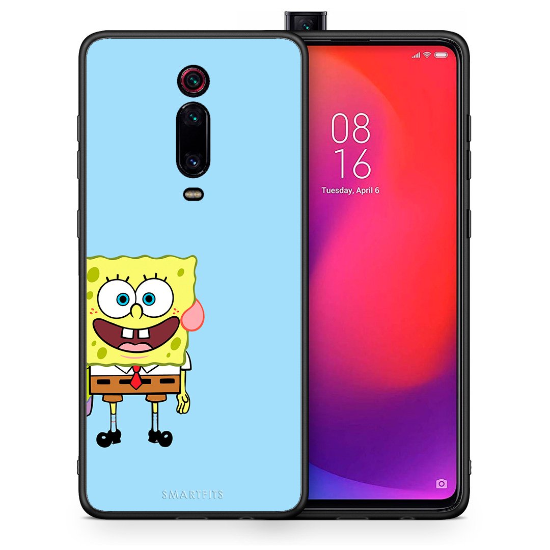Θήκη Xiaomi Redmi K20/K20 Pro Friends Bob από τη Smartfits με σχέδιο στο πίσω μέρος και μαύρο περίβλημα | Xiaomi Redmi K20/K20 Pro Friends Bob case with colorful back and black bezels