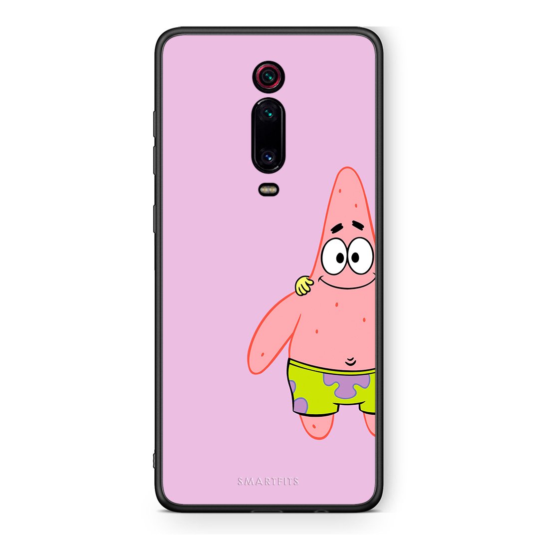 Xiaomi Mi 9T  Friends Patrick θήκη από τη Smartfits με σχέδιο στο πίσω μέρος και μαύρο περίβλημα | Smartphone case with colorful back and black bezels by Smartfits