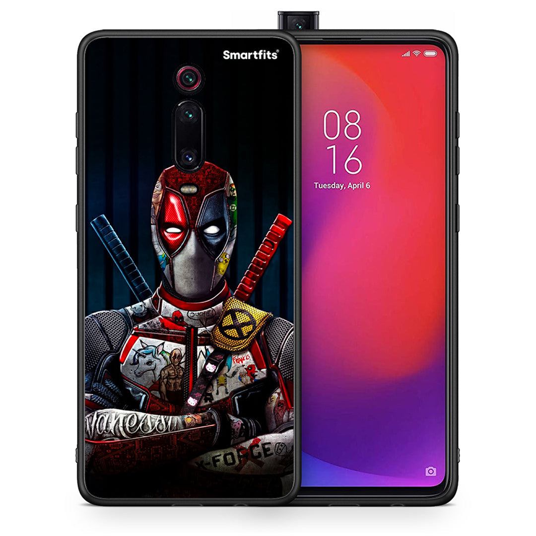 Θήκη Xiaomi Redmi K20/K20 Pro Funny Guy από τη Smartfits με σχέδιο στο πίσω μέρος και μαύρο περίβλημα | Xiaomi Redmi K20/K20 Pro Funny Guy case with colorful back and black bezels