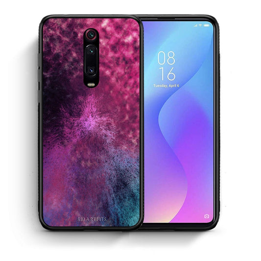 Θήκη Xiaomi Redmi K20/K20 Pro Aurora Galaxy από τη Smartfits με σχέδιο στο πίσω μέρος και μαύρο περίβλημα | Xiaomi Redmi K20/K20 Pro Aurora Galaxy case with colorful back and black bezels