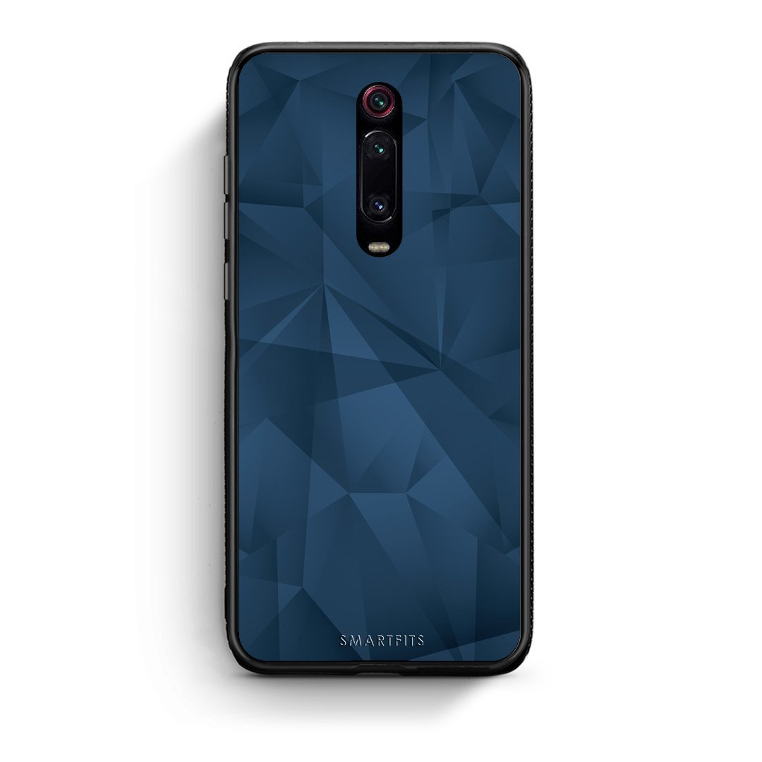 39 - Xiaomi Mi 9T Blue Abstract Geometric case, cover, bumper