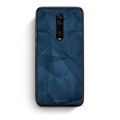 39 - Xiaomi Mi 9T Blue Abstract Geometric case, cover, bumper