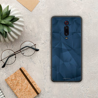 Thumbnail for Geometric Blue Abstract - Xiaomi Redmi K20 / K20 Pro θήκη