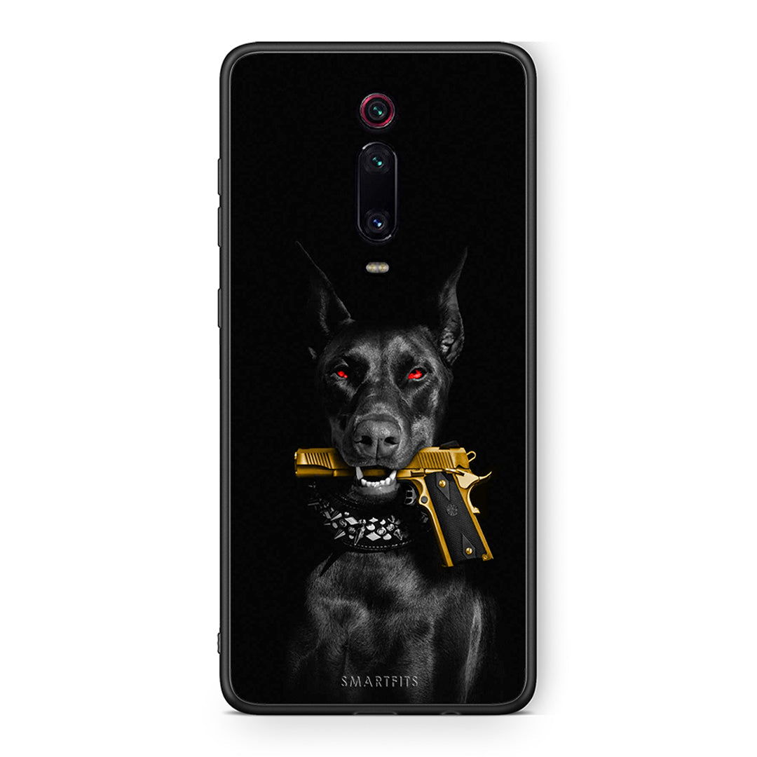 Xiaomi Mi 9T Golden Gun Θήκη Αγίου Βαλεντίνου από τη Smartfits με σχέδιο στο πίσω μέρος και μαύρο περίβλημα | Smartphone case with colorful back and black bezels by Smartfits