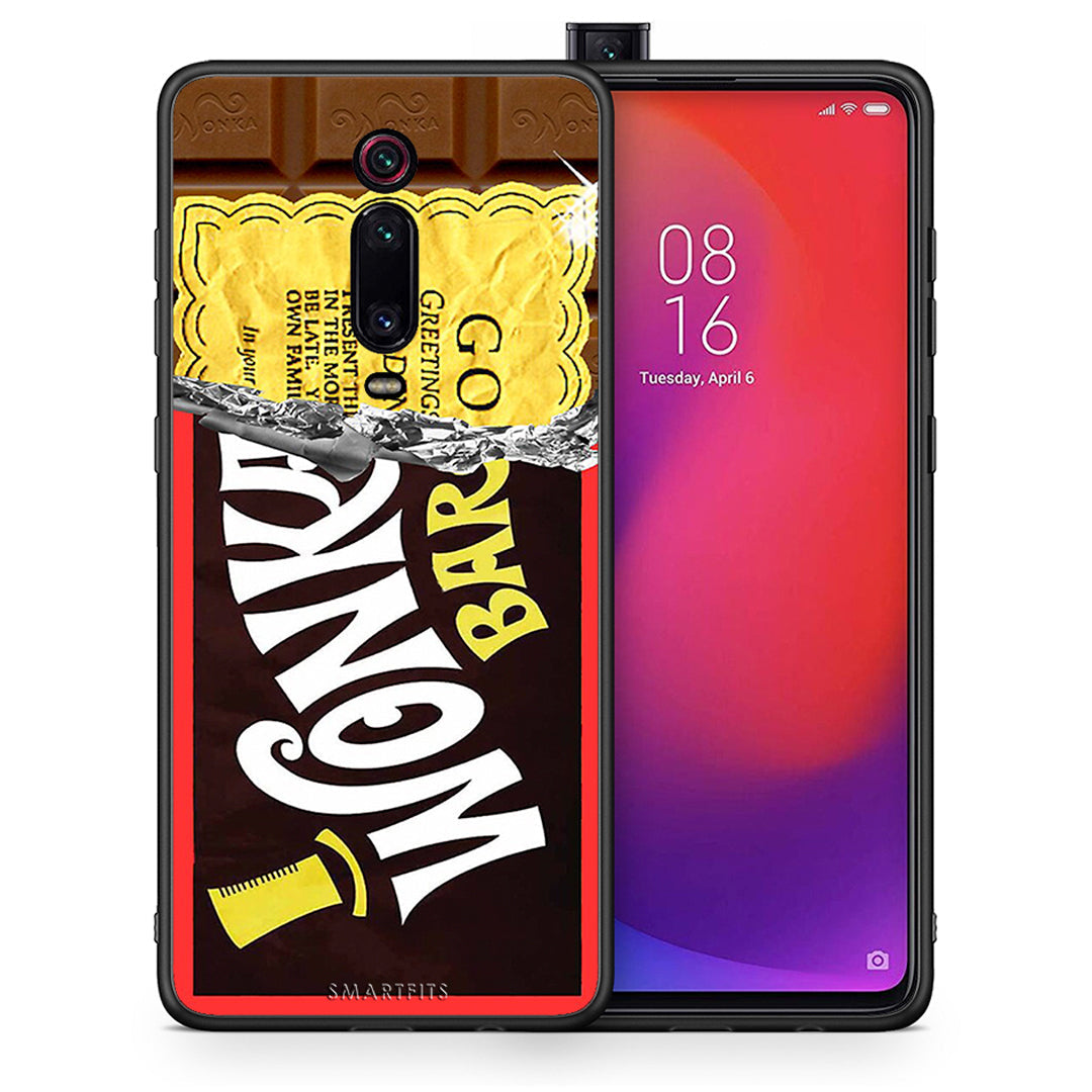 Θήκη Xiaomi Redmi K20/K20 Pro Golden Ticket από τη Smartfits με σχέδιο στο πίσω μέρος και μαύρο περίβλημα | Xiaomi Redmi K20/K20 Pro Golden Ticket case with colorful back and black bezels