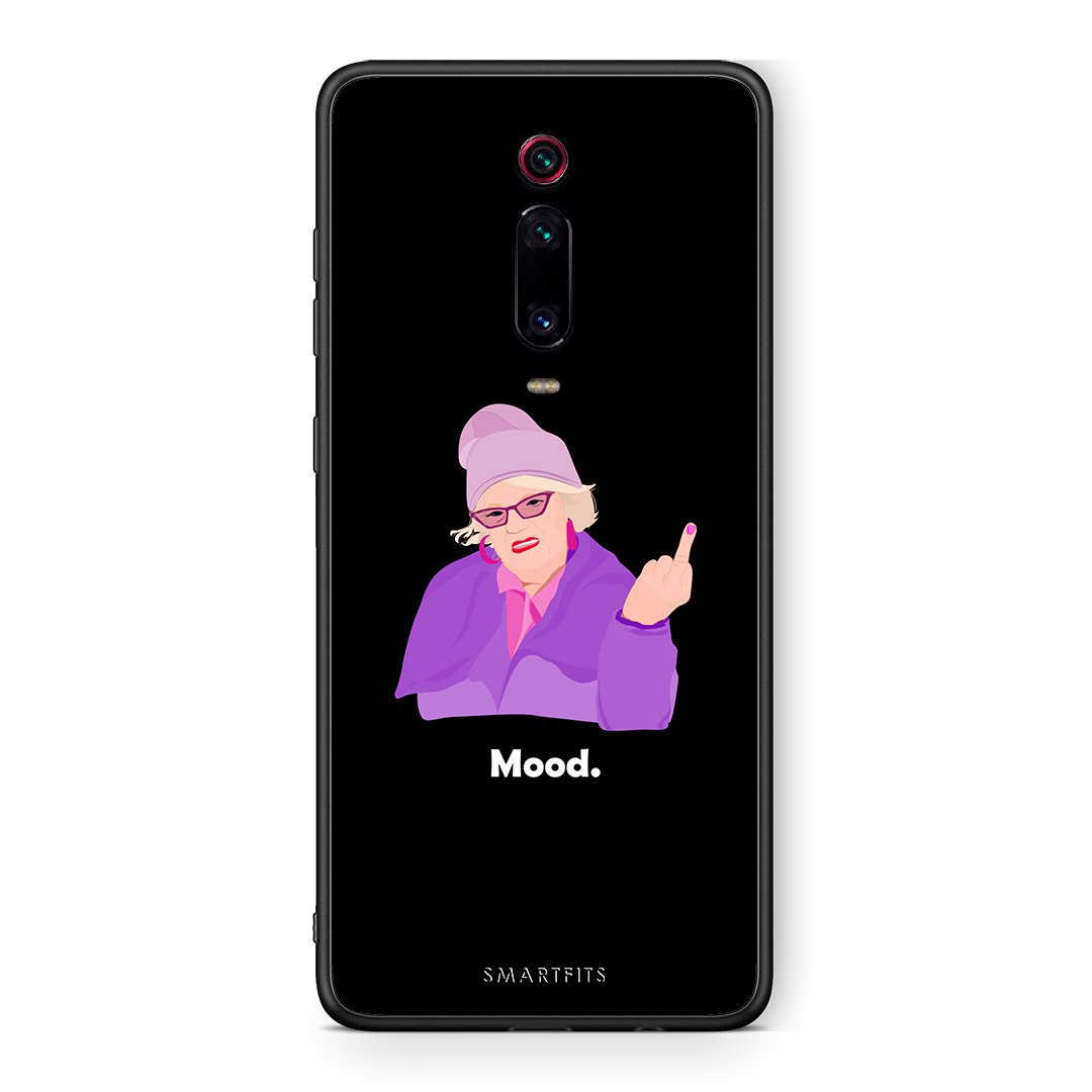 Xiaomi Mi 9T Grandma Mood Black θήκη από τη Smartfits με σχέδιο στο πίσω μέρος και μαύρο περίβλημα | Smartphone case with colorful back and black bezels by Smartfits