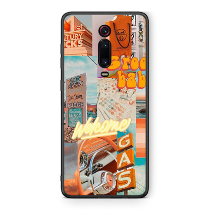 Xiaomi Mi 9T Groovy Babe Θήκη Αγίου Βαλεντίνου από τη Smartfits με σχέδιο στο πίσω μέρος και μαύρο περίβλημα | Smartphone case with colorful back and black bezels by Smartfits