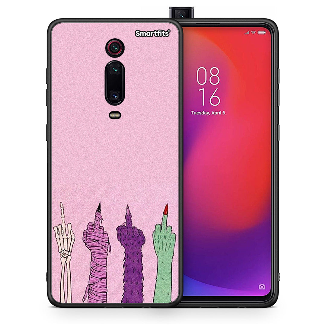 Θήκη Xiaomi Redmi K20 / K20 Pro Halloween Be A Lady από τη Smartfits με σχέδιο στο πίσω μέρος και μαύρο περίβλημα | Xiaomi Redmi K20 / K20 Pro Halloween Be A Lady case with colorful back and black bezels