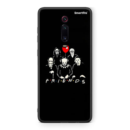 Xiaomi Mi 9T Halloween Friends Θήκη από τη Smartfits με σχέδιο στο πίσω μέρος και μαύρο περίβλημα | Smartphone case with colorful back and black bezels by Smartfits