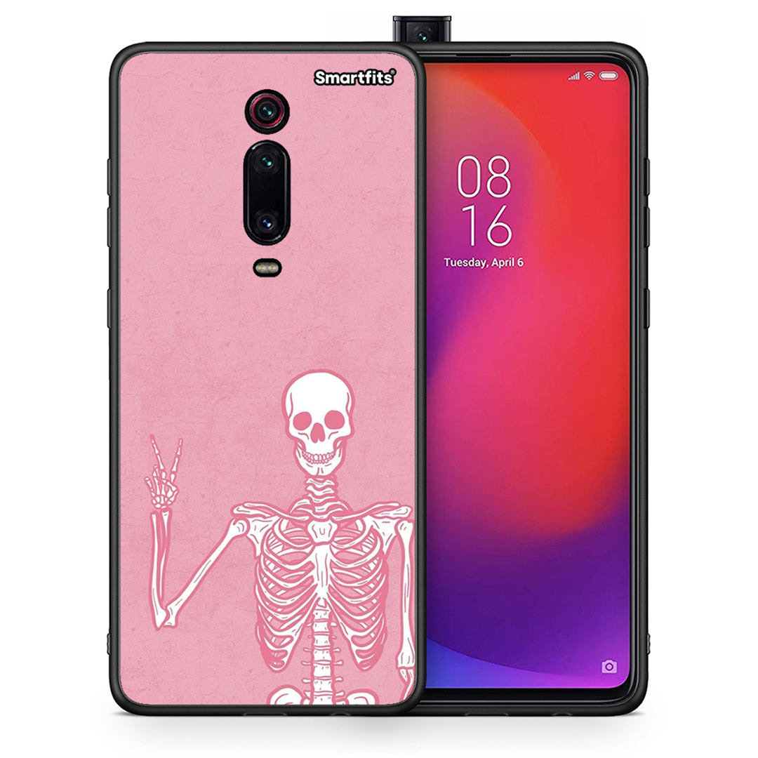 Θήκη Xiaomi Mi 9T Halloween Motivation από τη Smartfits με σχέδιο στο πίσω μέρος και μαύρο περίβλημα | Xiaomi Mi 9T Halloween Motivation case with colorful back and black bezels
