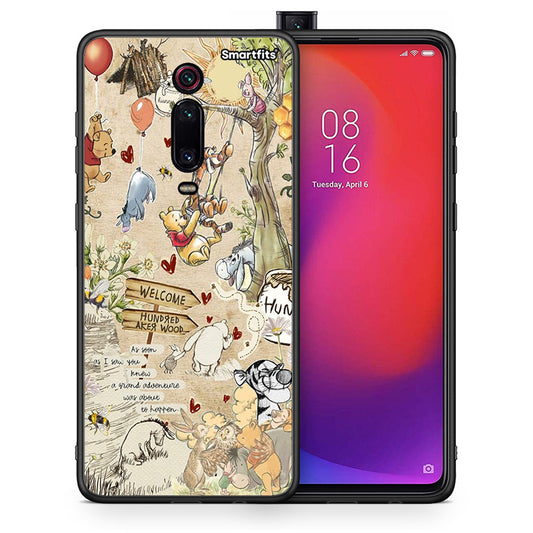 Θήκη Xiaomi Redmi K20/K20 Pro Happy Friends από τη Smartfits με σχέδιο στο πίσω μέρος και μαύρο περίβλημα | Xiaomi Redmi K20/K20 Pro Happy Friends case with colorful back and black bezels