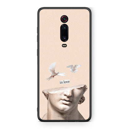 Xiaomi Mi 9T In Love θήκη από τη Smartfits με σχέδιο στο πίσω μέρος και μαύρο περίβλημα | Smartphone case with colorful back and black bezels by Smartfits