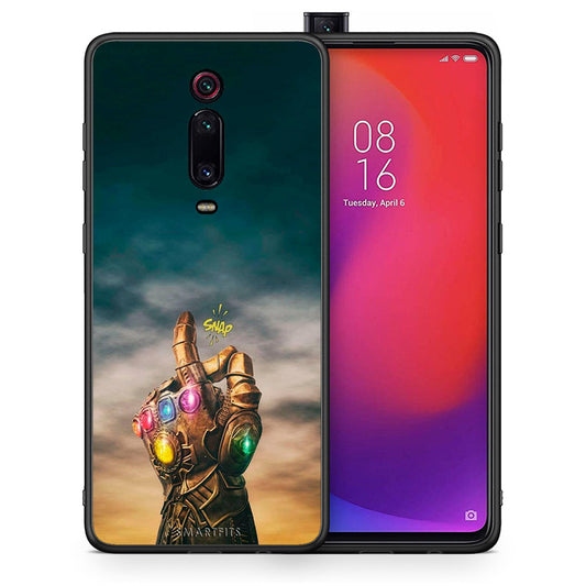 Θήκη Xiaomi Mi 9T Infinity Snap από τη Smartfits με σχέδιο στο πίσω μέρος και μαύρο περίβλημα | Xiaomi Mi 9T Infinity Snap case with colorful back and black bezels