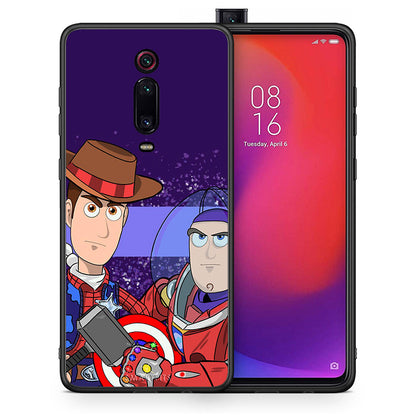 Θήκη Xiaomi Mi 9T Infinity Story από τη Smartfits με σχέδιο στο πίσω μέρος και μαύρο περίβλημα | Xiaomi Mi 9T Infinity Story case with colorful back and black bezels