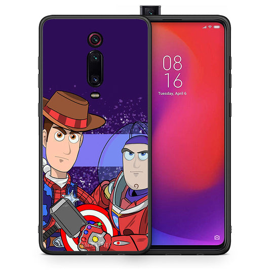 Θήκη Xiaomi Redmi K20/K20 Pro Infinity Story από τη Smartfits με σχέδιο στο πίσω μέρος και μαύρο περίβλημα | Xiaomi Redmi K20/K20 Pro Infinity Story case with colorful back and black bezels