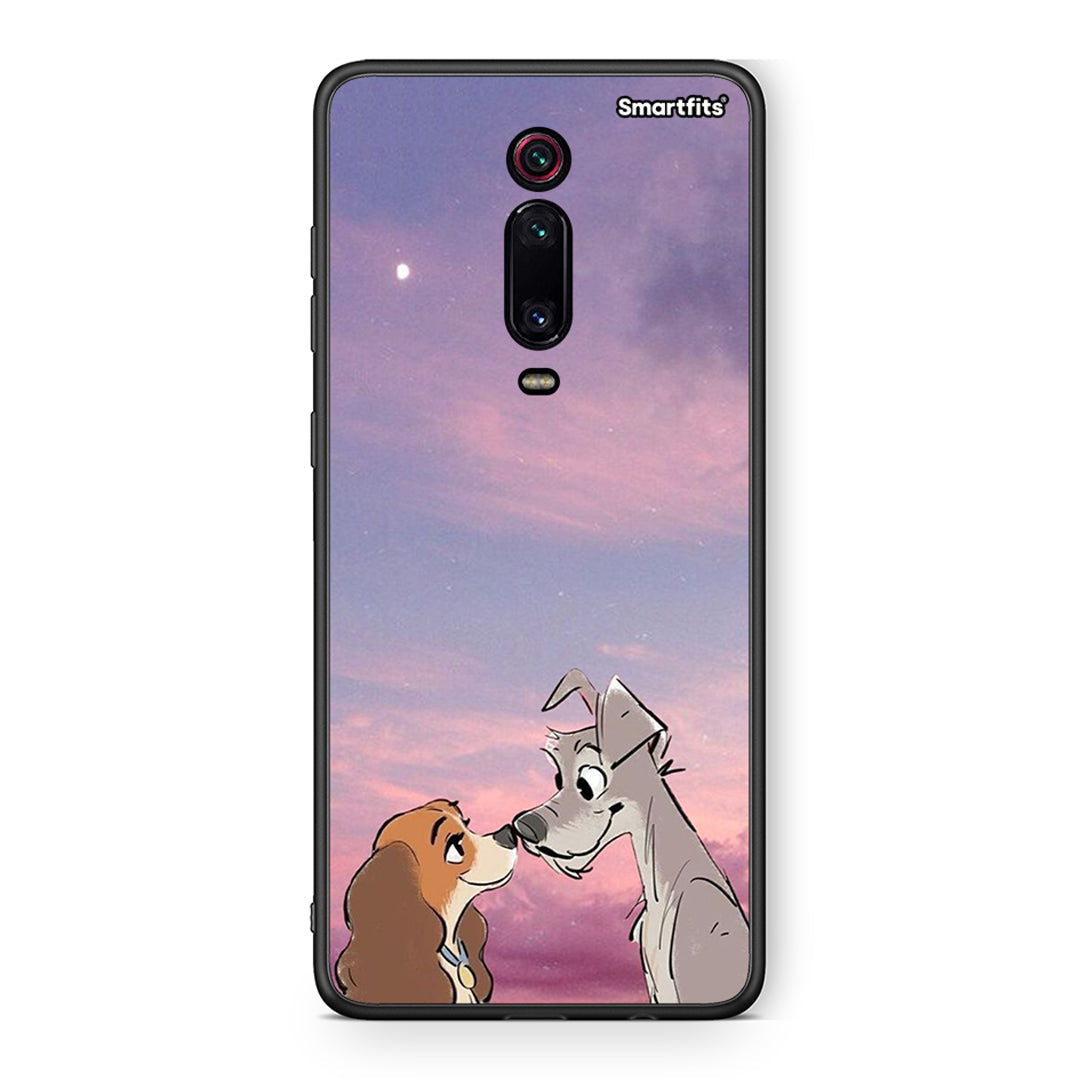Xiaomi Mi 9T Lady And Tramp θήκη από τη Smartfits με σχέδιο στο πίσω μέρος και μαύρο περίβλημα | Smartphone case with colorful back and black bezels by Smartfits