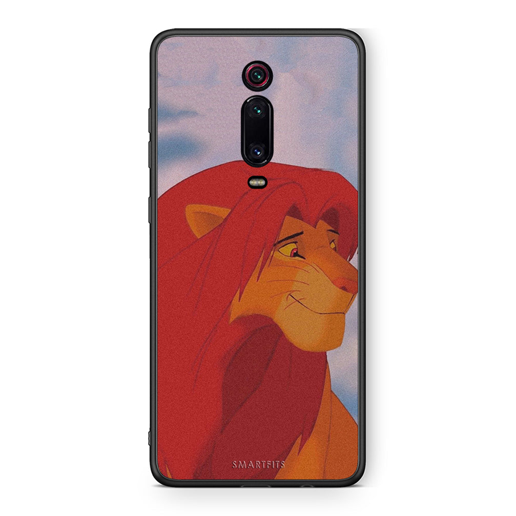 Xiaomi Mi 9T Lion Love 1 Θήκη Αγίου Βαλεντίνου από τη Smartfits με σχέδιο στο πίσω μέρος και μαύρο περίβλημα | Smartphone case with colorful back and black bezels by Smartfits