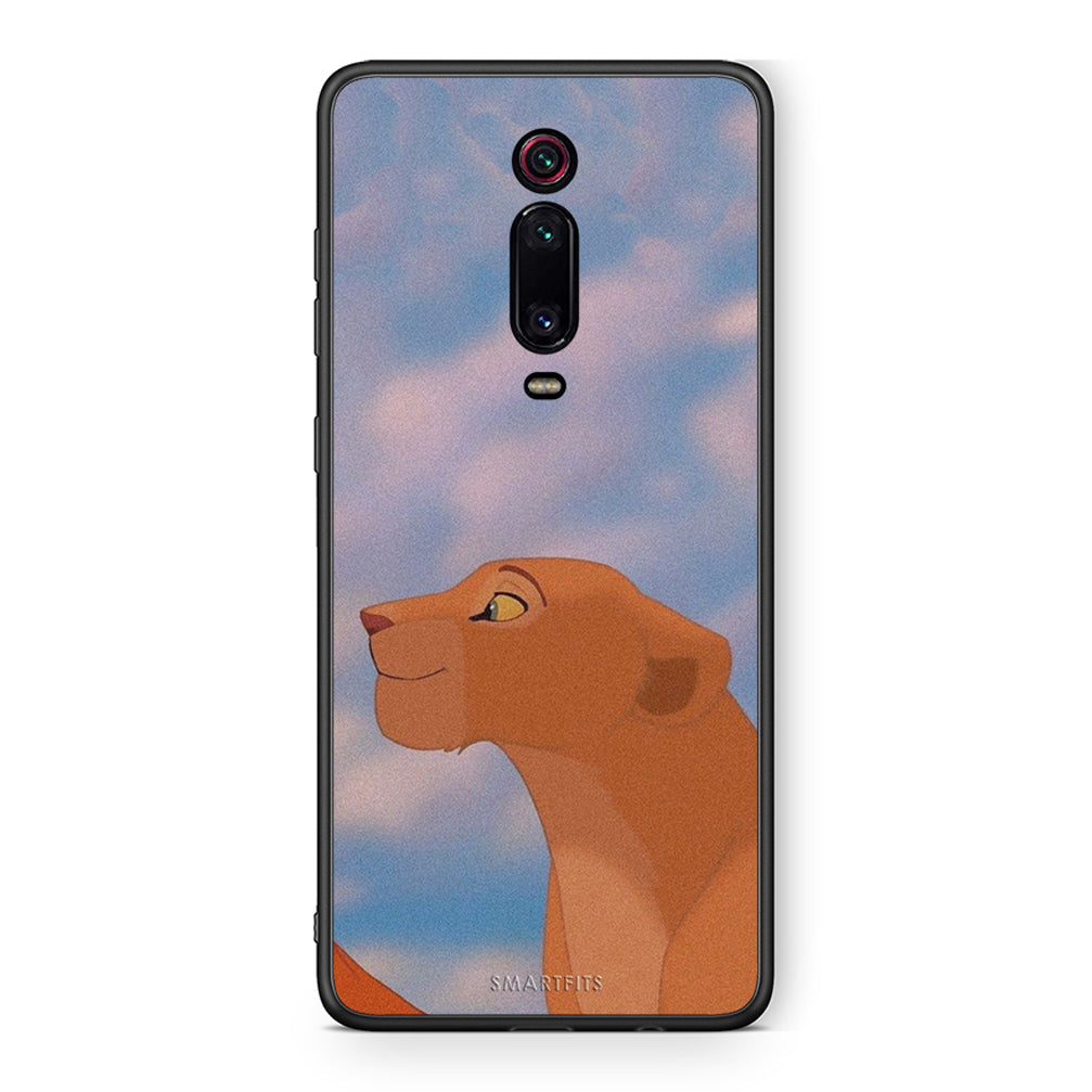 Xiaomi Mi 9T Lion Love 2 Θήκη Αγίου Βαλεντίνου από τη Smartfits με σχέδιο στο πίσω μέρος και μαύρο περίβλημα | Smartphone case with colorful back and black bezels by Smartfits