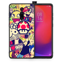 Thumbnail for Θήκη Xiaomi Redmi K20/K20 Pro Love The 90s από τη Smartfits με σχέδιο στο πίσω μέρος και μαύρο περίβλημα | Xiaomi Redmi K20/K20 Pro Love The 90s case with colorful back and black bezels