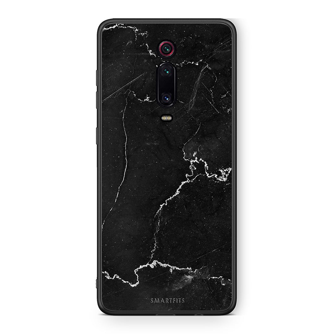 Xiaomi Mi 9T Marble Black θήκη από τη Smartfits με σχέδιο στο πίσω μέρος και μαύρο περίβλημα | Smartphone case with colorful back and black bezels by Smartfits
