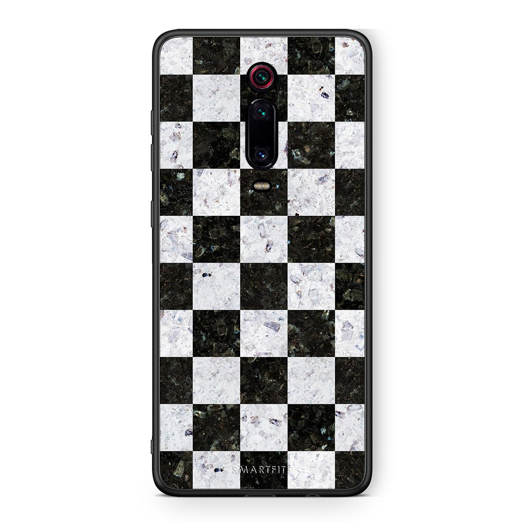 4 - Xiaomi Mi 9T Square Geometric Marble case, cover, bumper