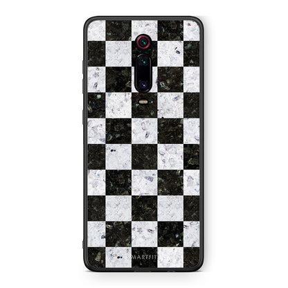 4 - Xiaomi Mi 9T Square Geometric Marble case, cover, bumper